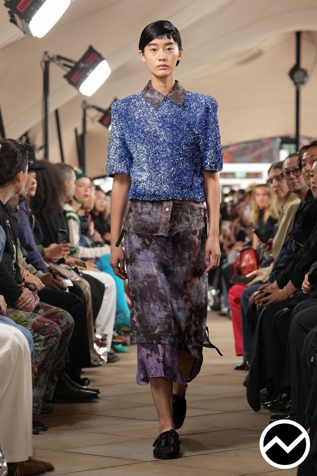 Toga, SS27 womenswear, Boucle, look 12
