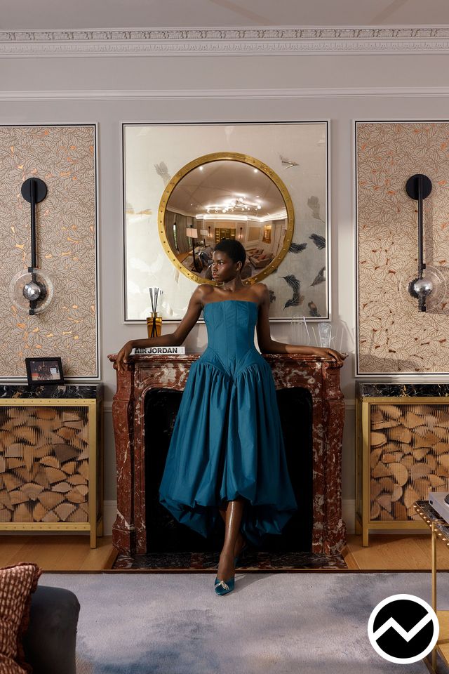 Tolu Coker, Tolu Coker SS27 womenswear, look 8
