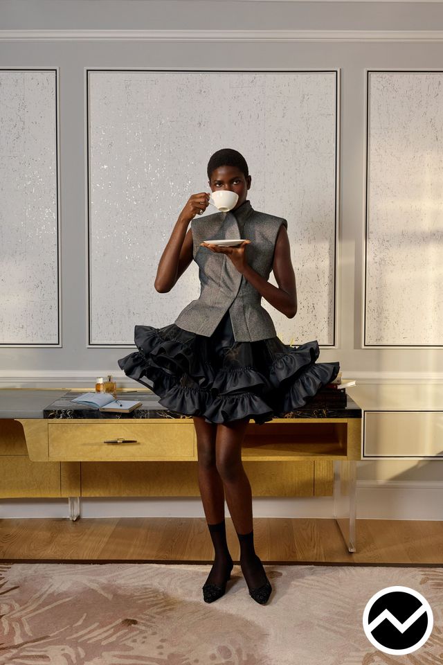 Tolu Coker, SS27 womenswear, Mini Dress, look 13