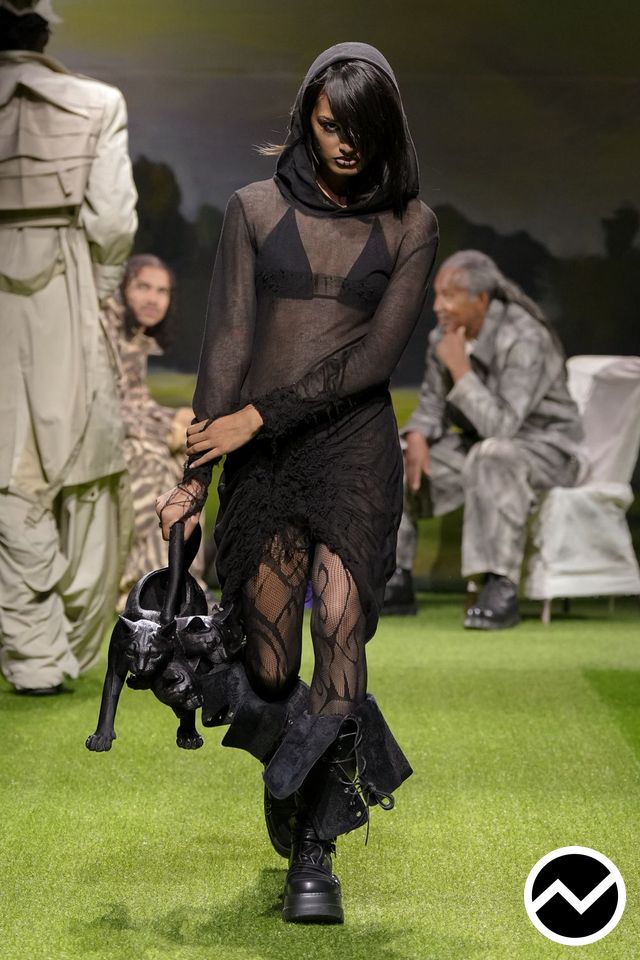 Yaku, SS27 womenswear, Goth, look 12
