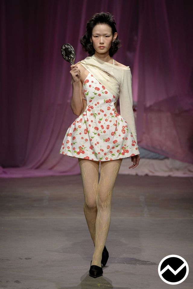Yuhan Wang, Yuhan Wang SS27 womenswear, look 14
