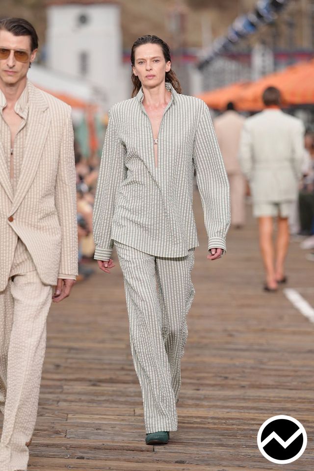 Zegna, SS27 menswear, Palazzo Pants, look 5