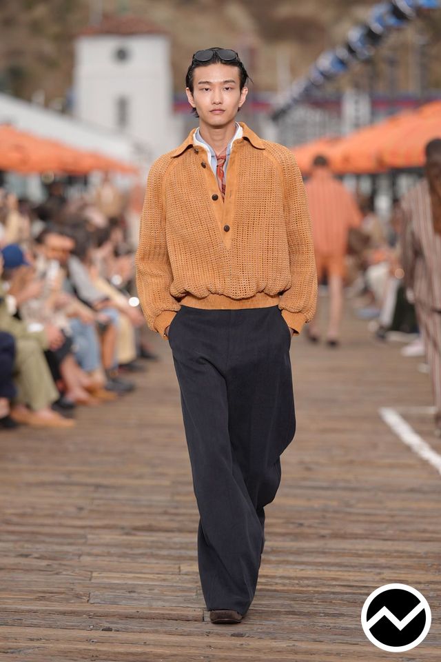 Zegna, SS27 menswear, Rust, look 23