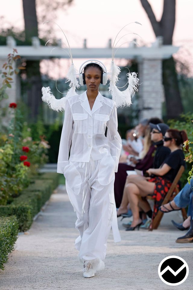 Palomo Spain, SS27 womenswear, Revere Shirts, look 5