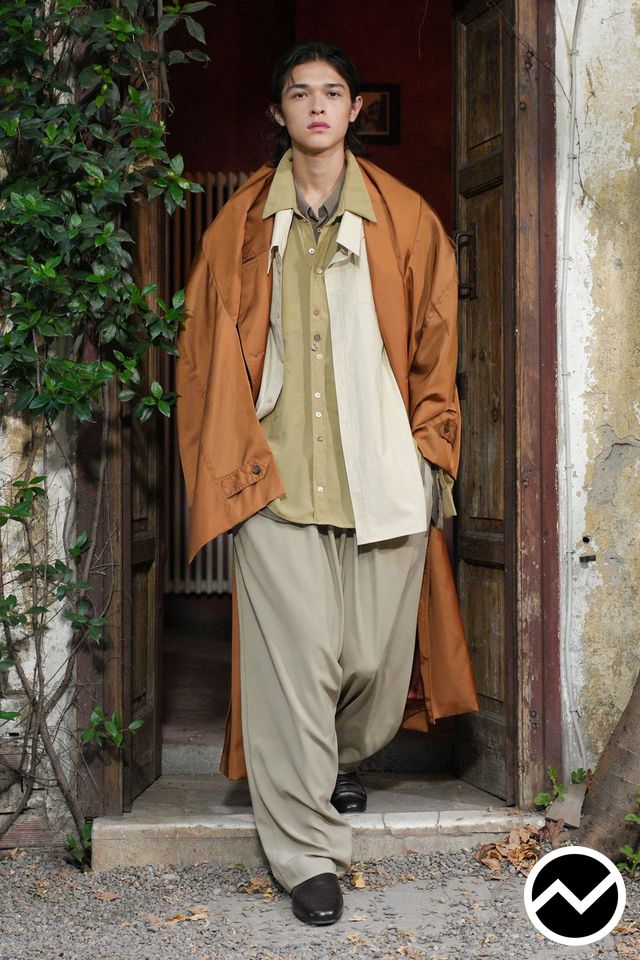 Act No.1, SS27 menswear, Welt Pockets Coat, look 16