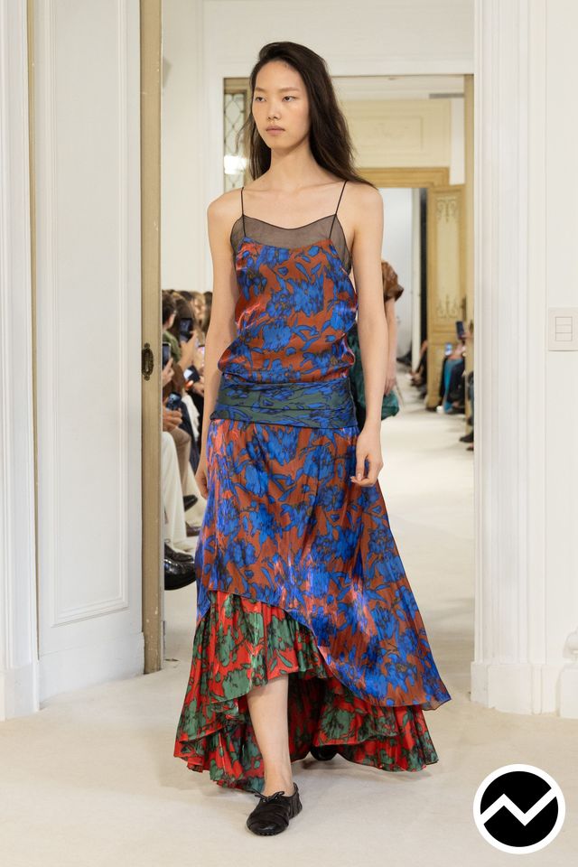 Alberta Ferretti, SS27 womenswear, Floral, look 5