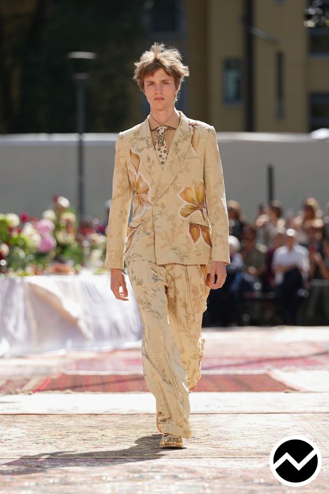 Antonio Marras, SS27 menswear, Floral, look 10