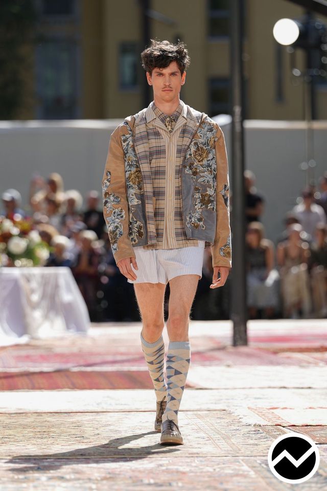 Antonio Marras, SS27 menswear, Checked, look 25