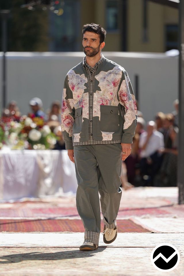 Antonio Marras, SS27 menswear, Moss, look 45