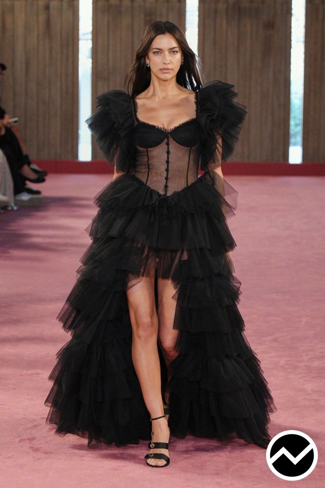 Blumarine SS27 womenswear, look 1