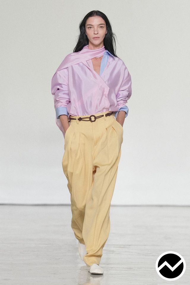 Bottega Veneta, SS27 womenswear, Lavender, look 17