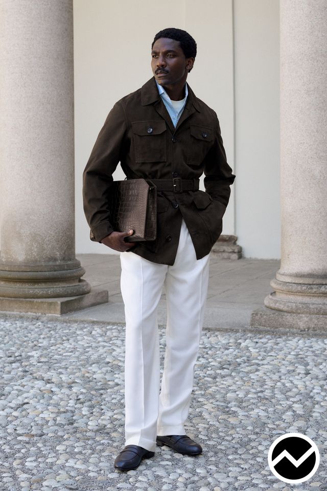 Brioni, SS27 menswear, Cuffed Pants, look 29