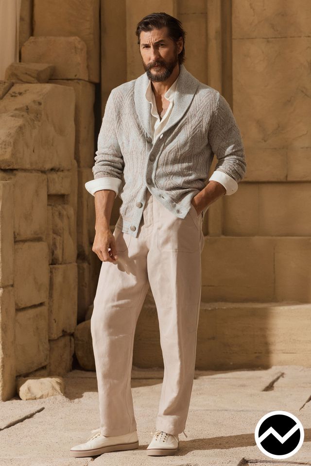 Brunello Cucinelli, Brunello Cucinelli SS27 menswear, look 5