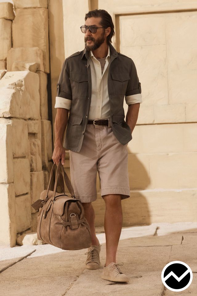 Brunello Cucinelli, Brunello Cucinelli SS27 menswear, look 17