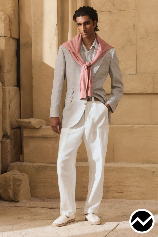 Brunello Cucinelli, Brunello Cucinelli SS27 menswear, look 21