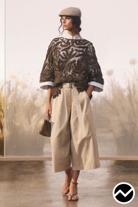 Brunello Cucinelli, SS27 womenswear, Poplin, look 2