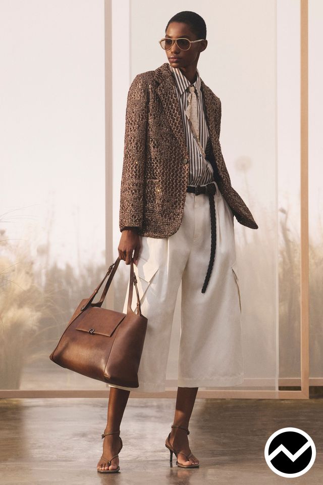 Brunello Cucinelli, Brunello Cucinelli SS27 womenswear, look 5