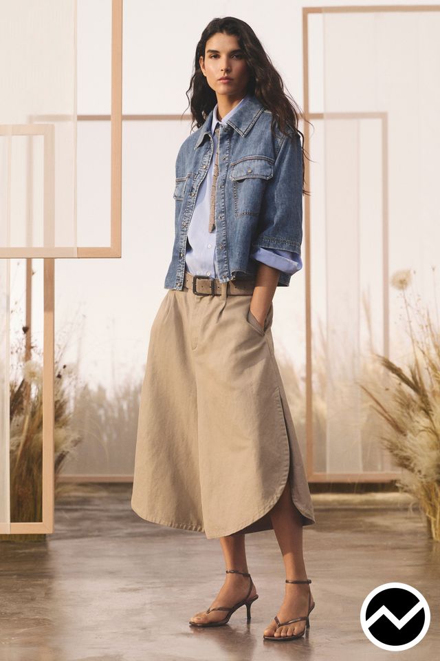 Brunello Cucinelli, Brunello Cucinelli SS27 womenswear, look 23