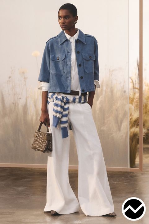 Brunello Cucinelli, SS27 womenswear, Side Pocket Pants, look 27