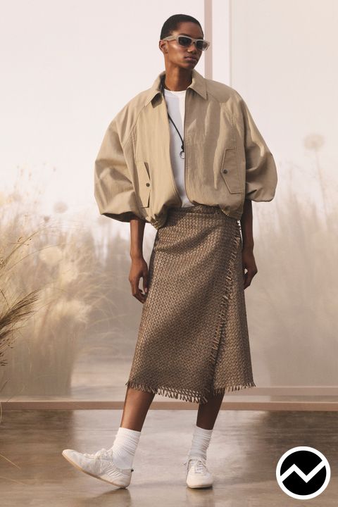 Brunello Cucinelli, SS27 womenswear, Asymmetric Hem Skirts, look 30