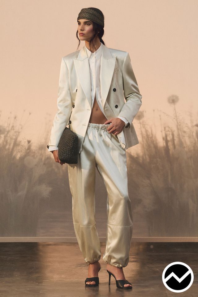 Brunello Cucinelli, SS27 womenswear, Side Pocket Pants, look 51