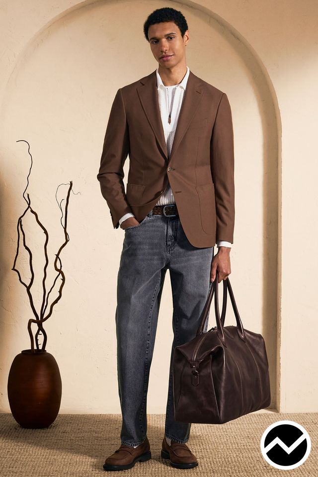 Canali, Canali SS27 menswear, look 4