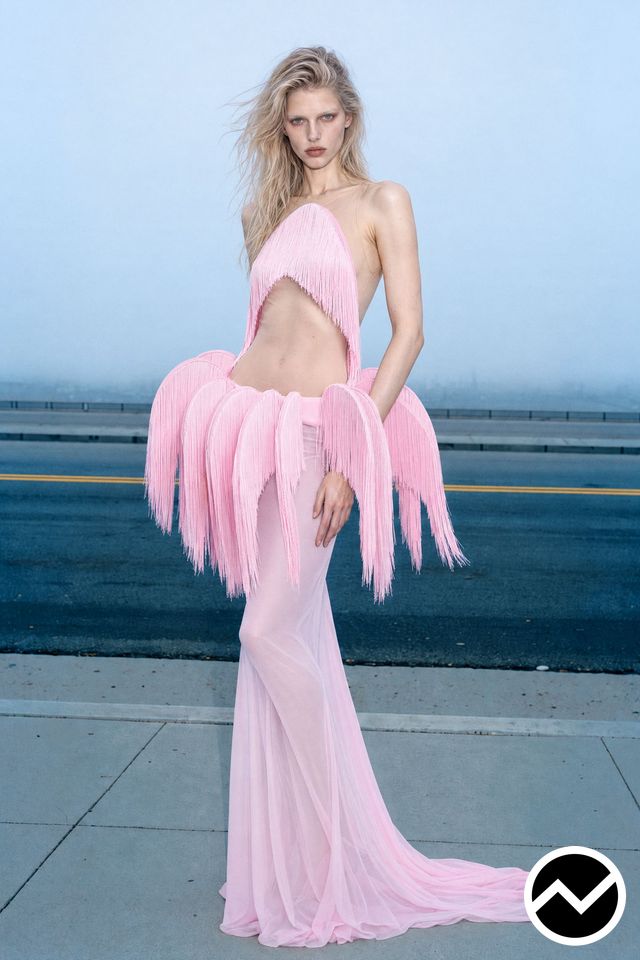 David Koma, David Koma SS27 womenswear, look 21