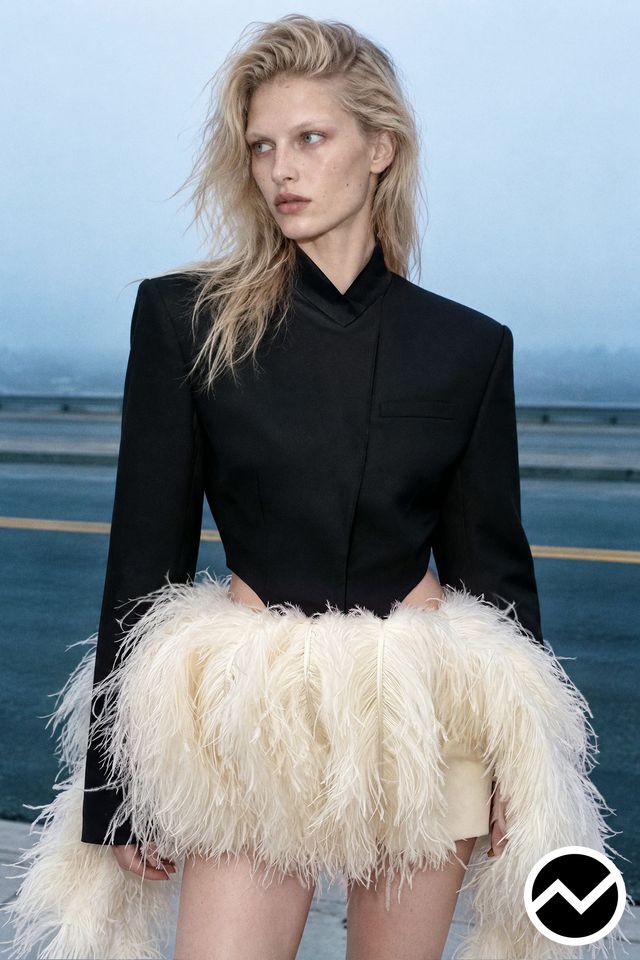 David Koma, SS27 womenswear, Micro Skirts, look 27
