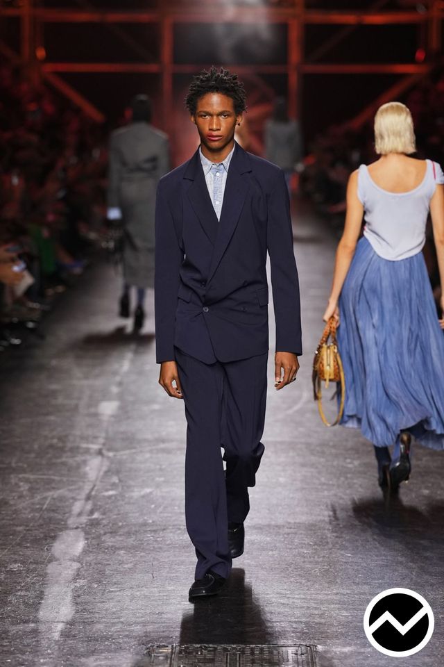 Diesel, SS27 menswear, Midnight Blue, look 69