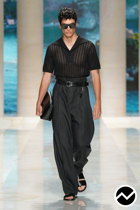 Dolce & Gabbana SS27 menswear, look 1