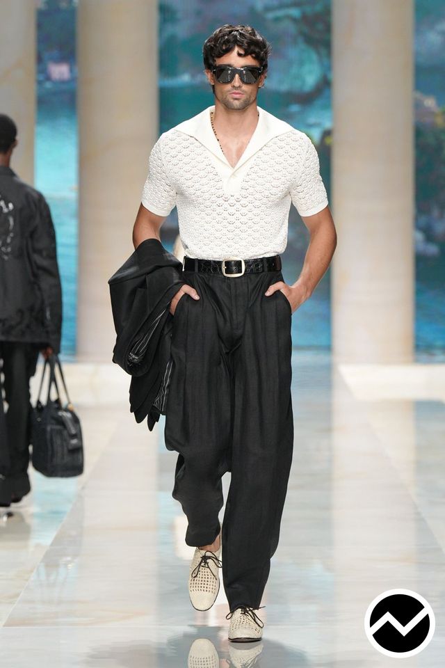 Dolce & Gabbana, SS27 menswear, 50s Retro, look 9