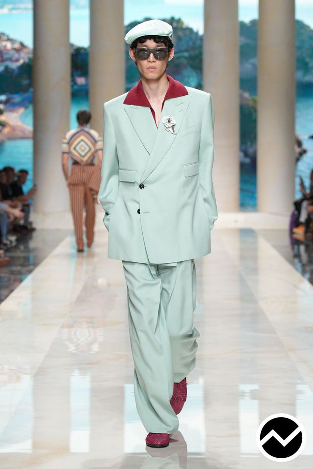 Dolce & Gabbana, SS27 menswear, Tailored Pants, look 59