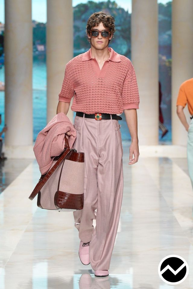 Dolce & Gabbana, SS27 menswear, Rose, look 60
