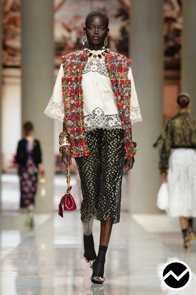 Dolce & Gabbana, Dolce & Gabbana SS27 womenswear, look 15