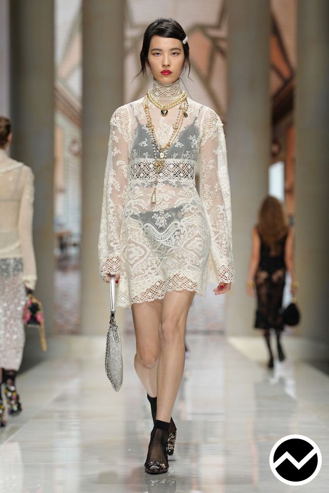 Dolce & Gabbana, SS27 womenswear, 60s Retro, look 71