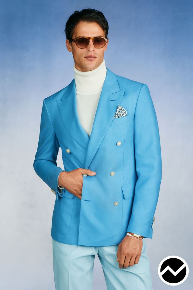 Dunhill SS27 menswear, look 1