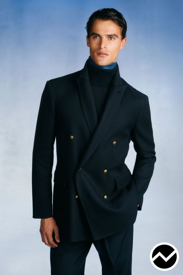 Dunhill, SS27 menswear, Double Breasted Jacket, look 3