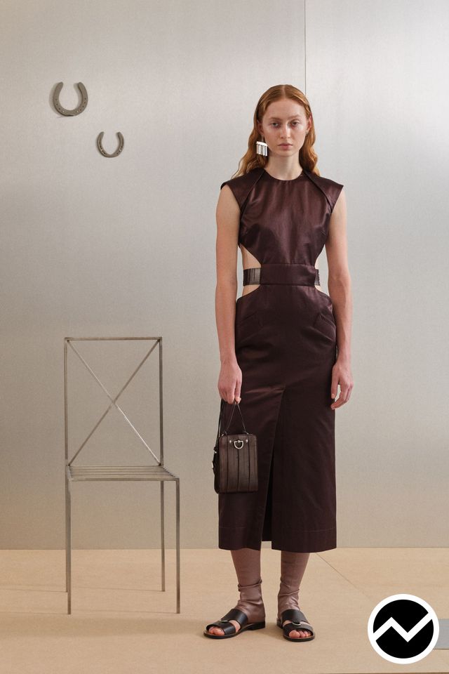 Durazzi, SS27 womenswear, Satin, look 3