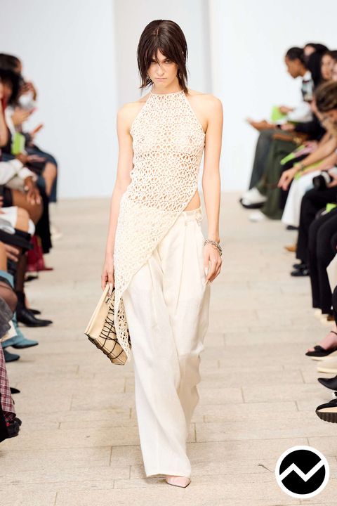 Edis Pala, SS27 womenswear, Asymmetric Hem Top, look 13