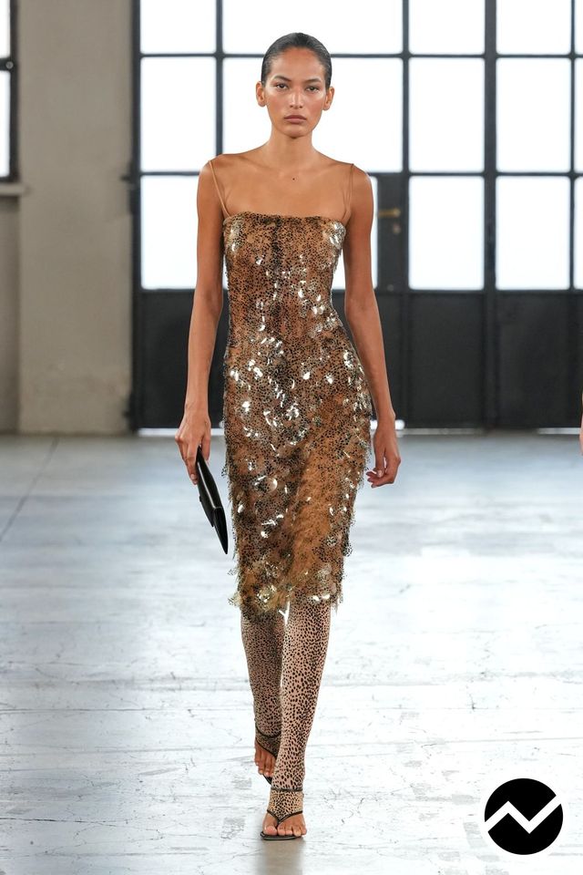 Elisabetta Franchi, SS27 womenswear, Animal, look 8