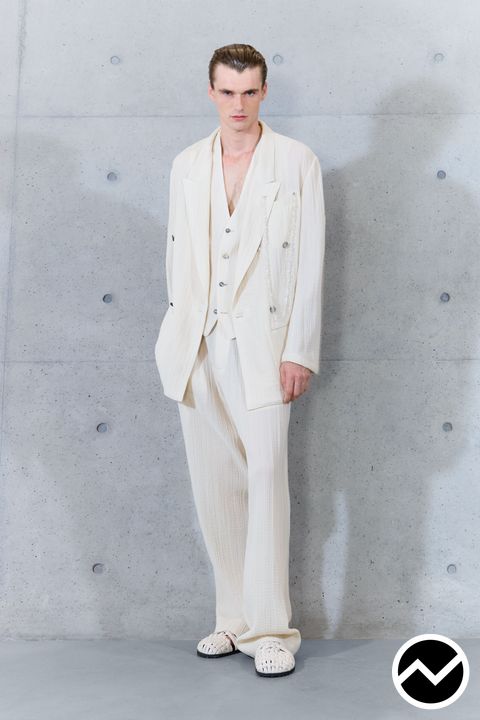 Emporio Armani, SS27 menswear, White, look 5