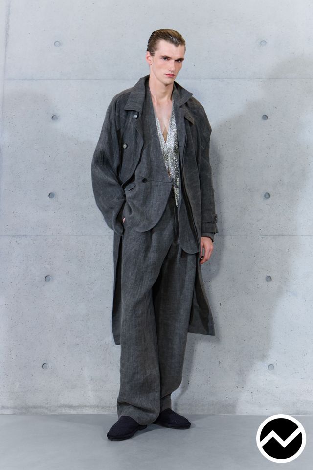 Emporio Armani, SS27 menswear, Double Breasted Jacket, look 26