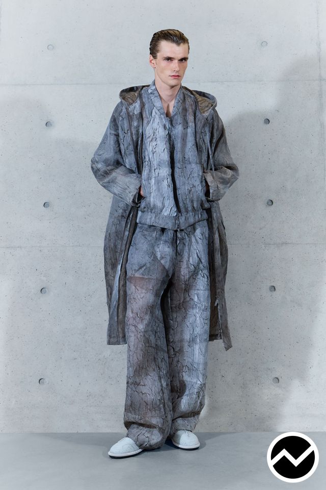 Emporio Armani, SS27 menswear, Nordic Blue, look 52