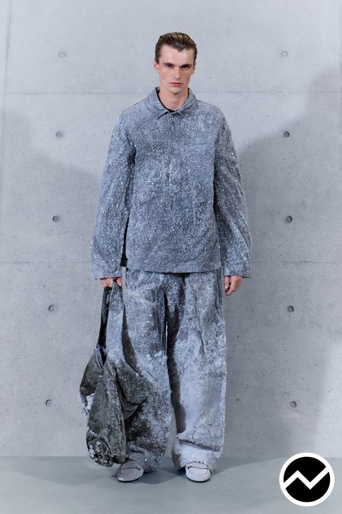 Emporio Armani, SS27 menswear, Baggy Jeans, look 61