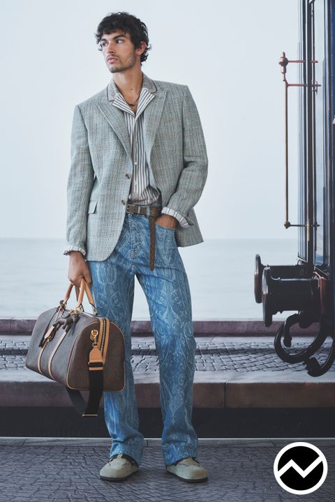 Etro SS27 menswear, look 1