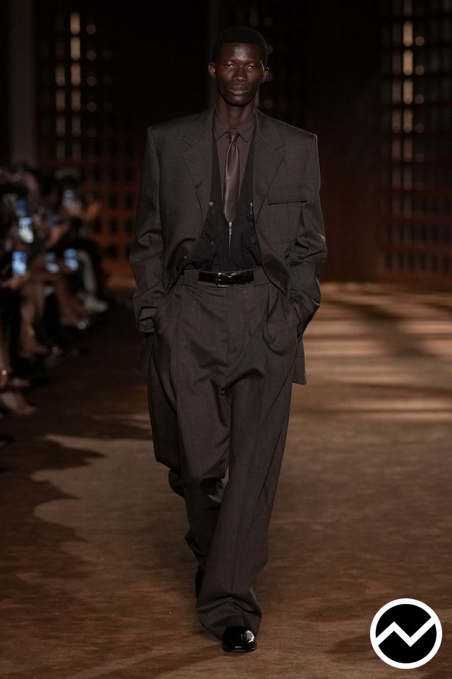 Ferragamo, SS27 menswear, Oversized Jacket, look 4