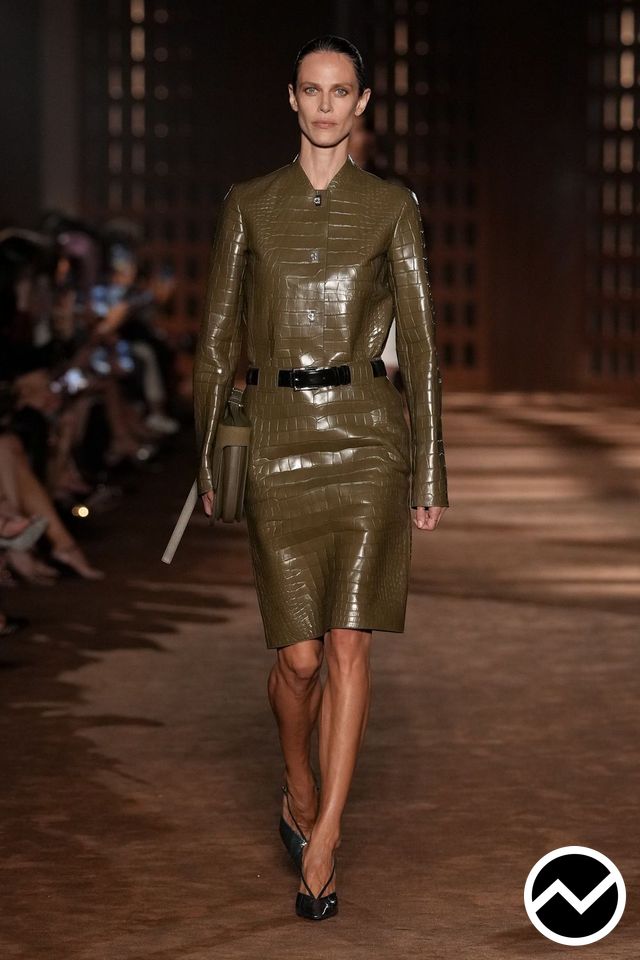 Ferragamo, SS27 womenswear, Animal, look 44