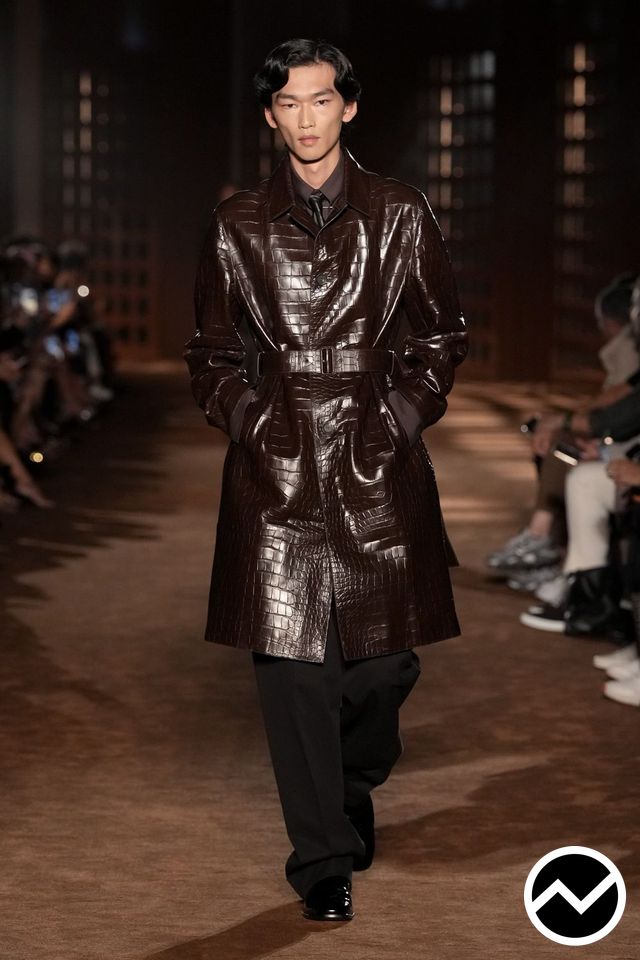 Ferragamo, SS27 menswear, Animal, look 46
