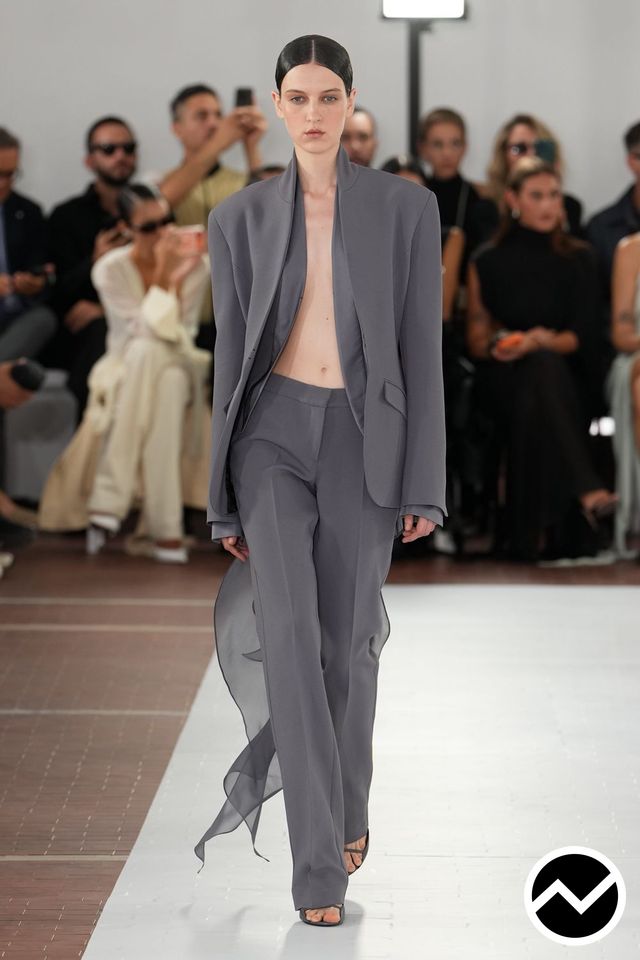 Francesco Murano, SS27 womenswear, Low-Rise Pants, look 3