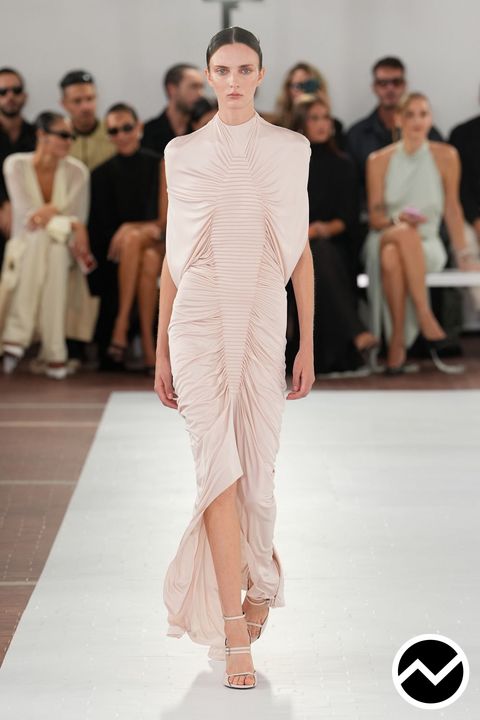 Francesco Murano, SS27 womenswear, Dusty Rose, look 20